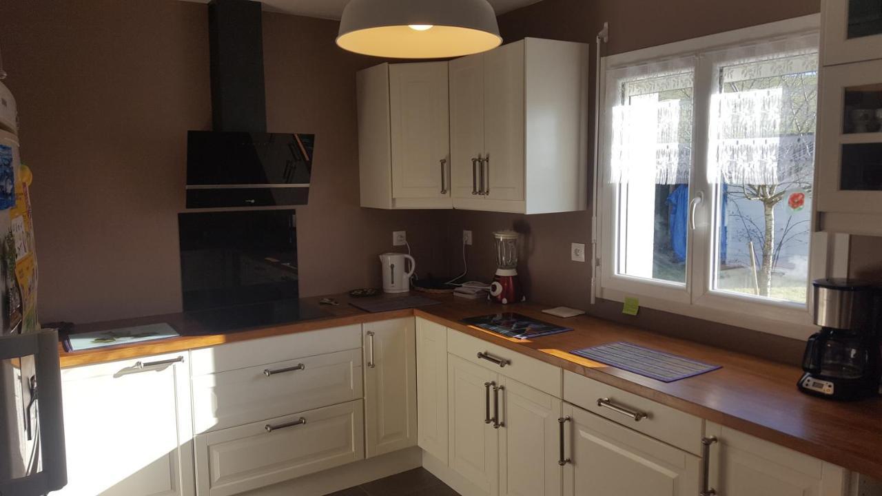 2 Vraies Chambres Privees Au Calme Dans Villa De Campagne Plain-Pied 105M2 Avec Piscine A Montfaucon Montfaucon  Dış mekan fotoğraf